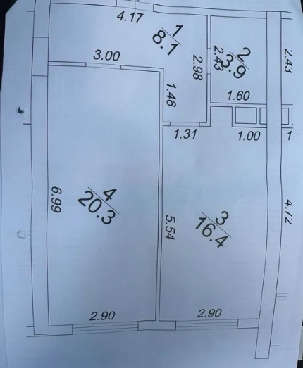 продажа однокомнатной квартиры номер A-174255 в Приморском районе, фото номер 3